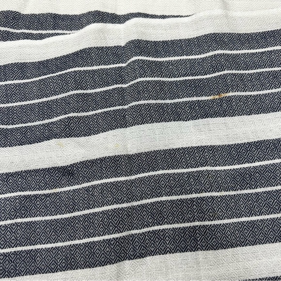 Eileen fisher cotton wool oversized striped scarf - Picture 2 of 5